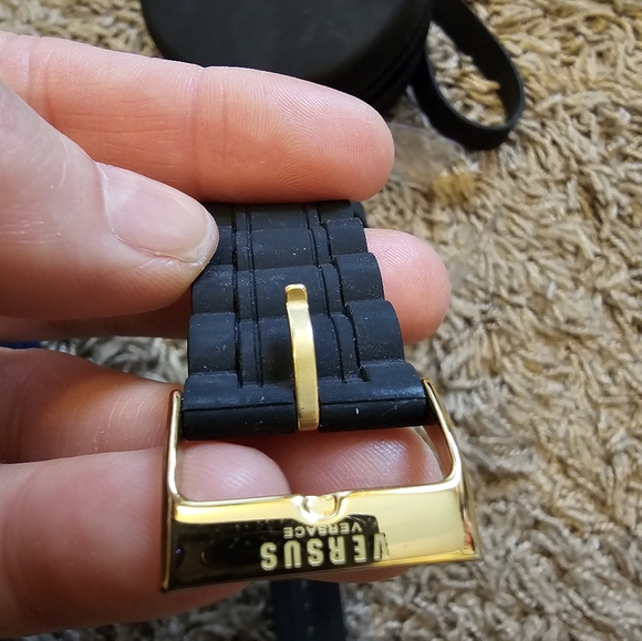Versus Versace Black and Gold Watch - Picture 6 of 8